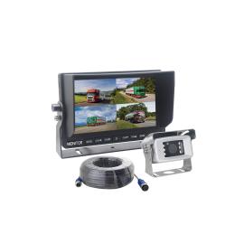 KIT 7'' HD 1080P QUAD CAMERA INOX 69CAM161